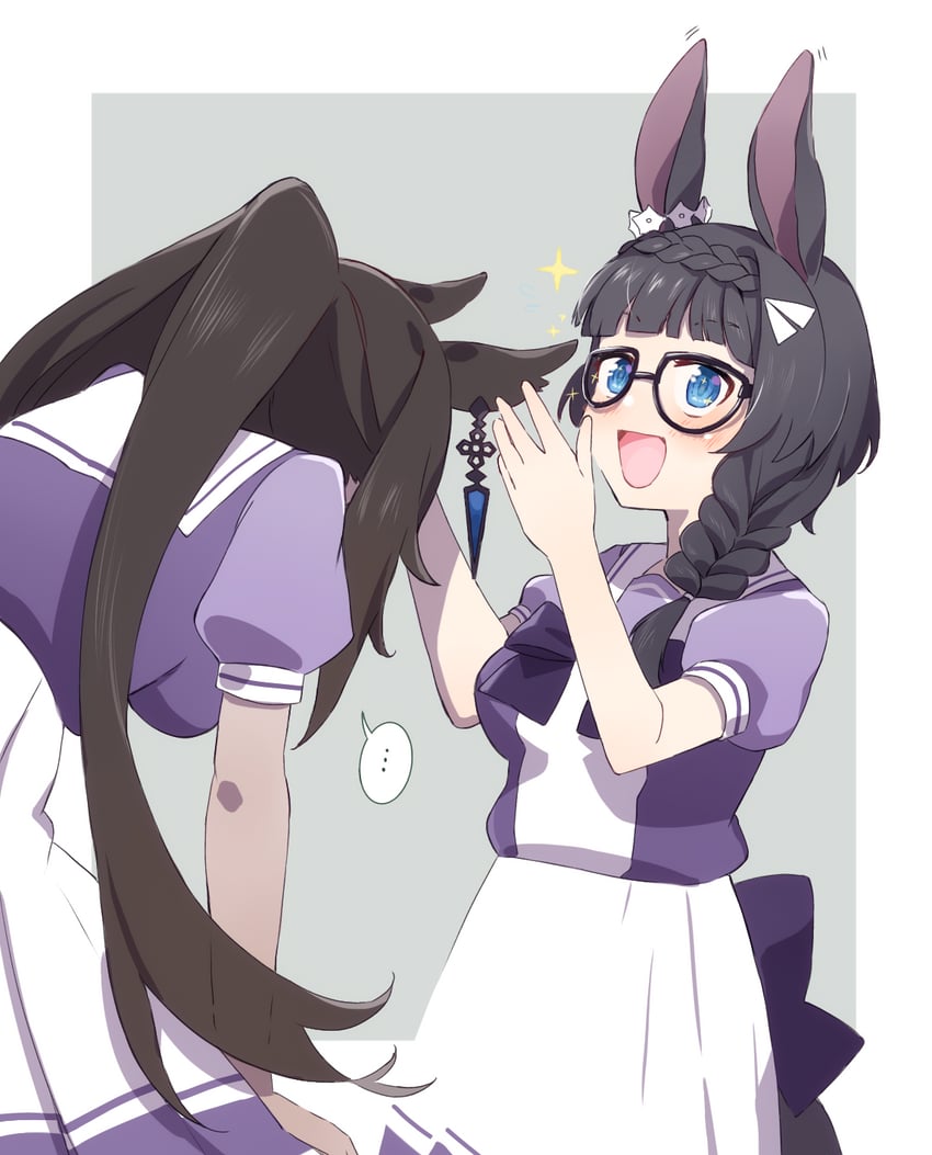 symboli kris s and zenno rob roy (umamusume) drawn by nanaheibei_3
