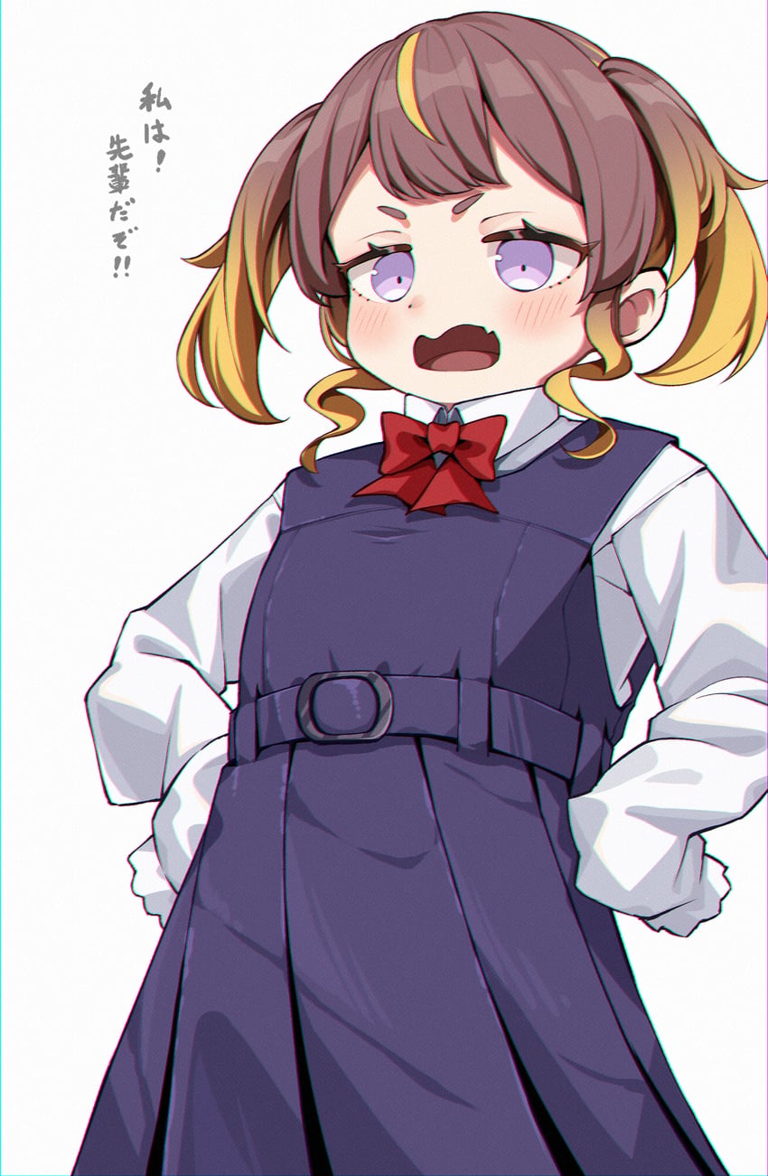 anya melfissa (hololive and 1 more) drawn by aobara_hairi