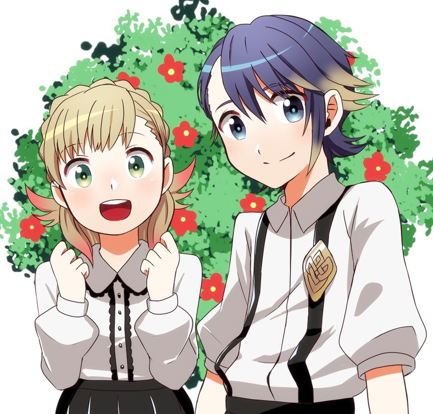 sharena and alfonse (fire emblem and 1 more) drawn by takana_(momoti678)