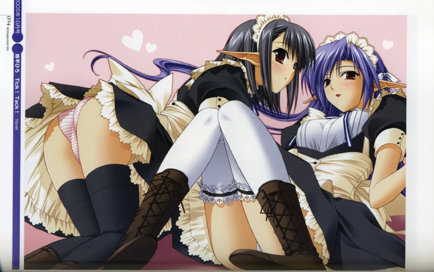 sage and ai (shuffle! and 1 more) drawn by suzuhira_hiro