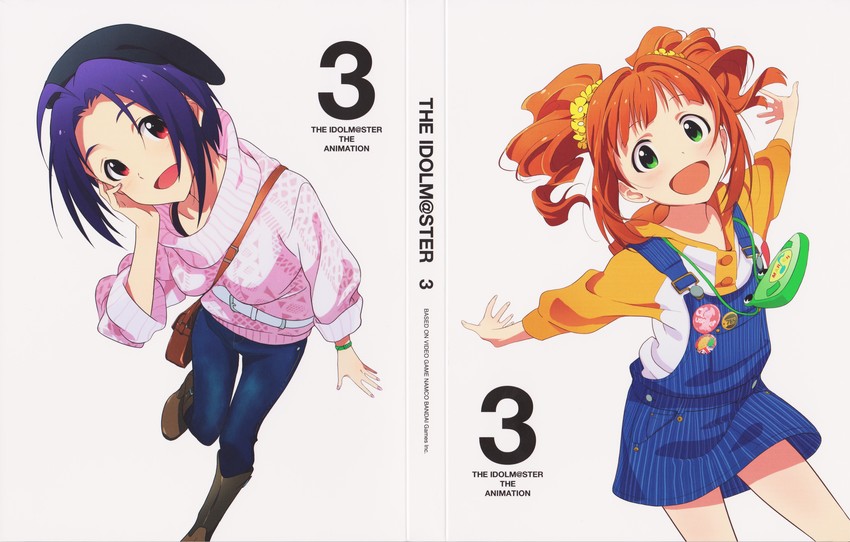 takatsuki yayoi and miura azusa (idolmaster) drawn by nishigori_atsushi