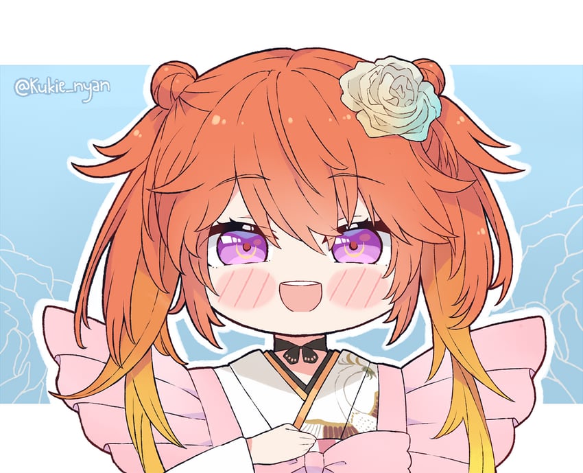 takanashi kiara (hololive and 1 more) drawn by kukie-nyan