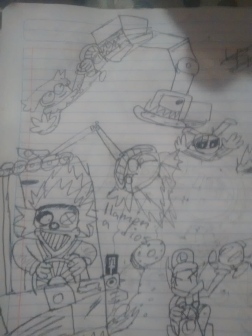 mario, luigi, bob-omb, and sweet tooth (mario and 2 more) drawn by nicox