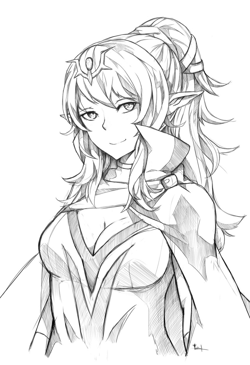 tiki (fire emblem and 3 more) drawn by fatuus