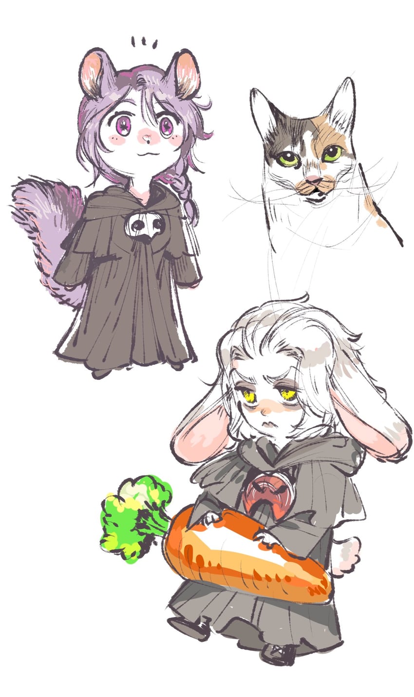 emet-selch and hythlodaeus (final fantasy and 1 more) drawn by 5altybitter5