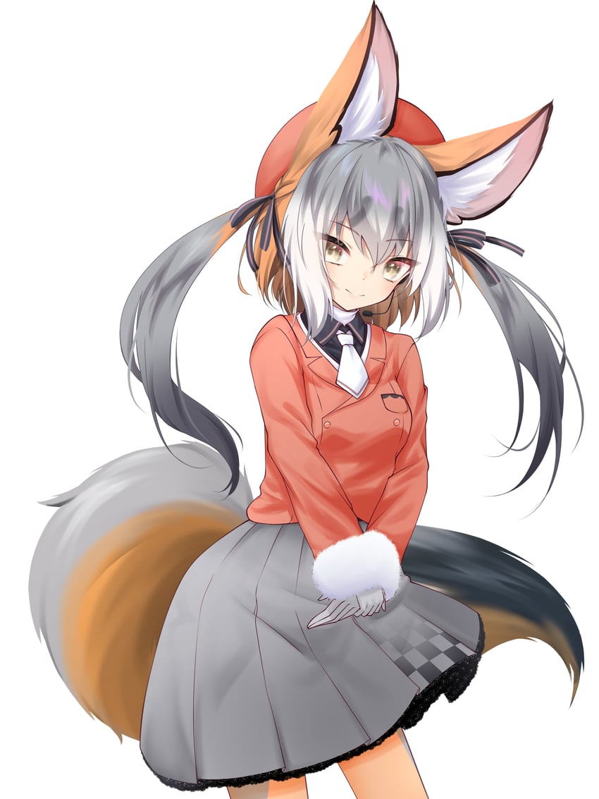 island fox (kemono friends and 1 more) drawn by rascala39