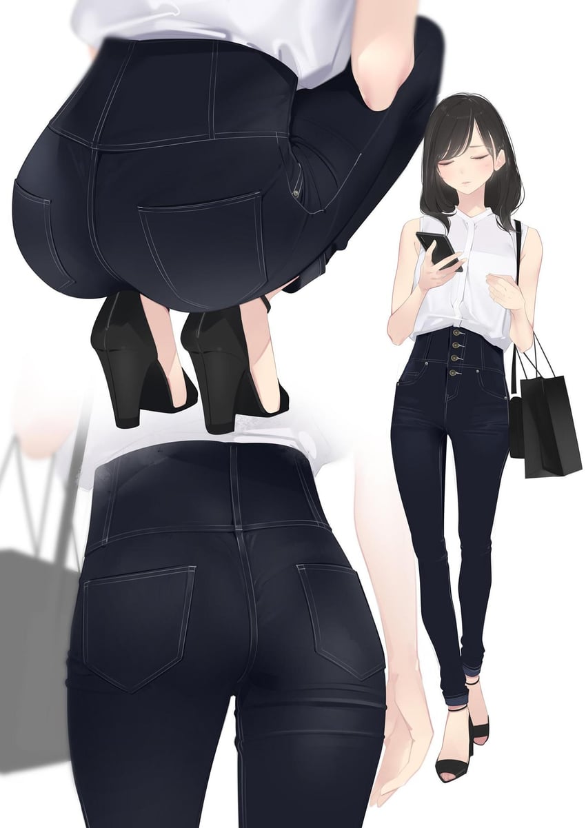original and 1 more drawn by ama_mitsuki