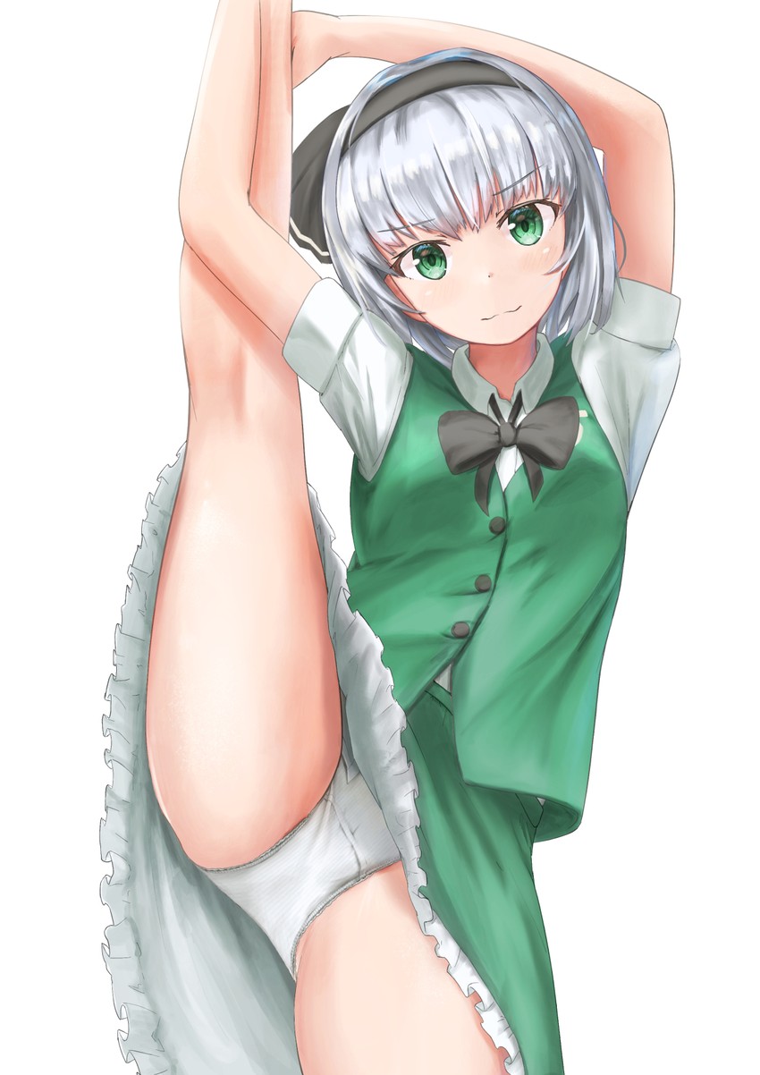 konpaku youmu (touhou) drawn by kubure