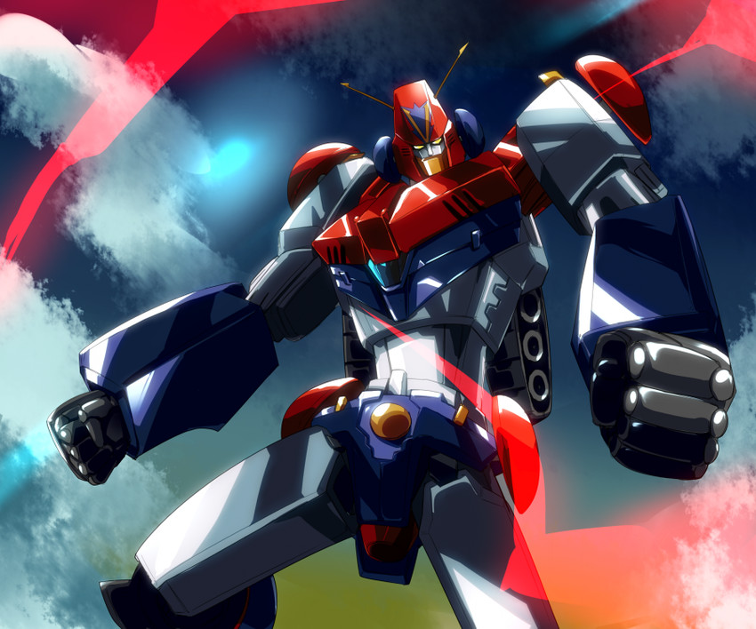 combattler v (choudenji robo combattler v) drawn by denji_(mugitomato)