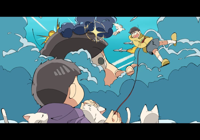 matsuno ichimatsu and matsuno jyushimatsu (osomatsu and 1 more) drawn by ninjin_35