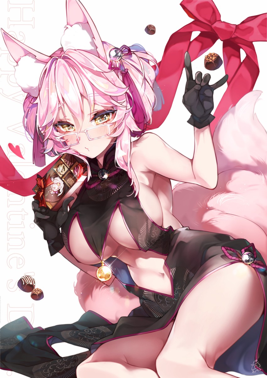 tamamo and koyanskaya (fate and 1 more) drawn by kanola_u