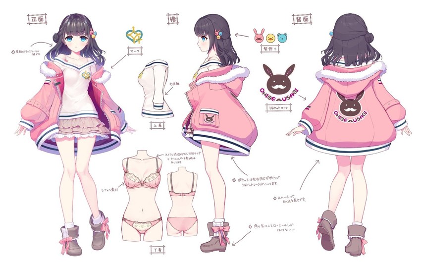 song mia (nijisanji and 1 more) drawn by patori