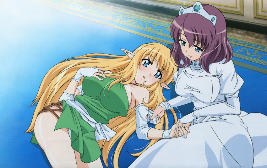tiffania westwood and henrietta de tristain (zero no tsukaima) drawn by imoto_yuki
