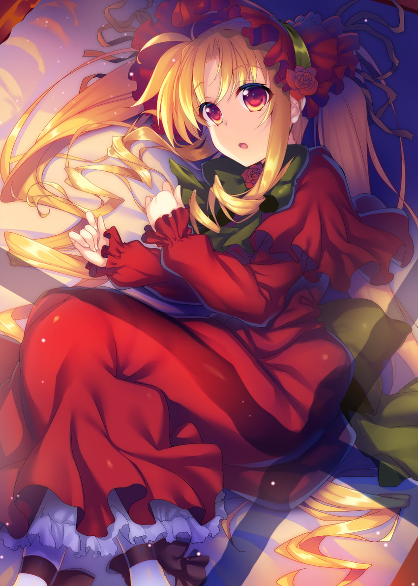 fate testarossa and shinku (lyrical nanoha and 2 more) drawn by raiou