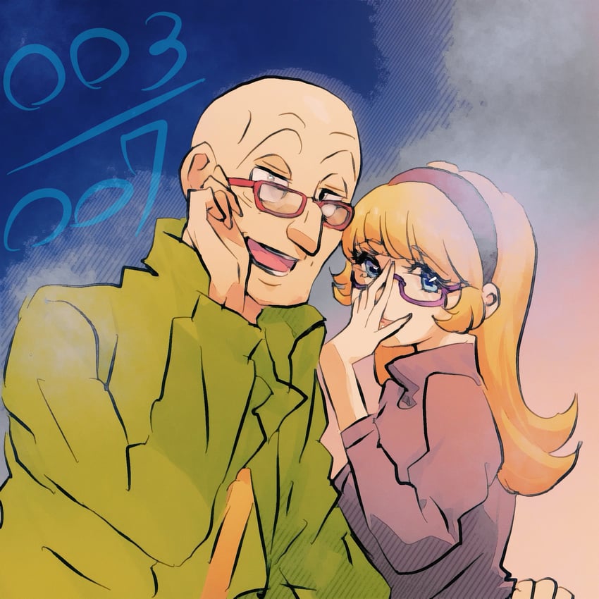 francoise arnoul and great britain (cyborg 009) drawn by sariokisu