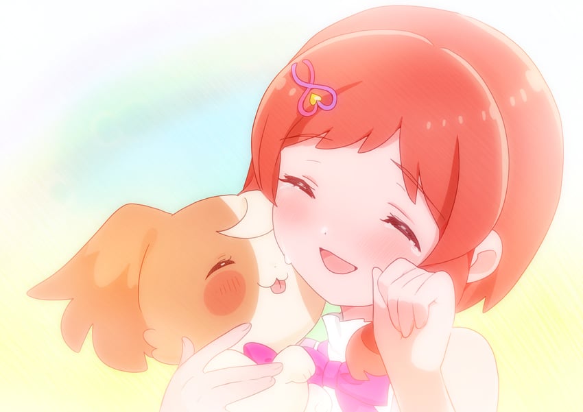 inukai komugi and inukai iroha (precure and 1 more) drawn by kyanos_(b_0000ff)