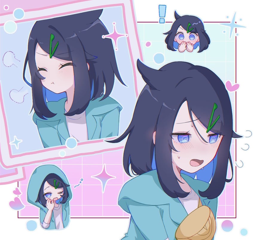 liko (pokemon and 1 more) drawn by seiun_(hoshigumo_72)