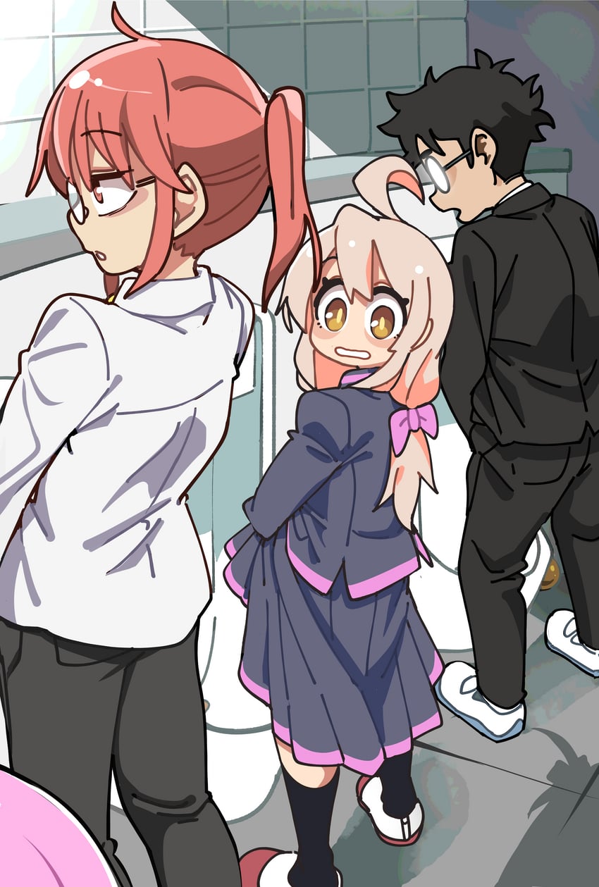 gotoh hitori, oyama mahiro, takakura ken, and kobayashi (bocchi the rock! and 3 more) drawn by bongfill