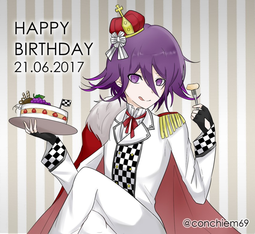 oma kokichi (danganronpa and 1 more) drawn by chiem