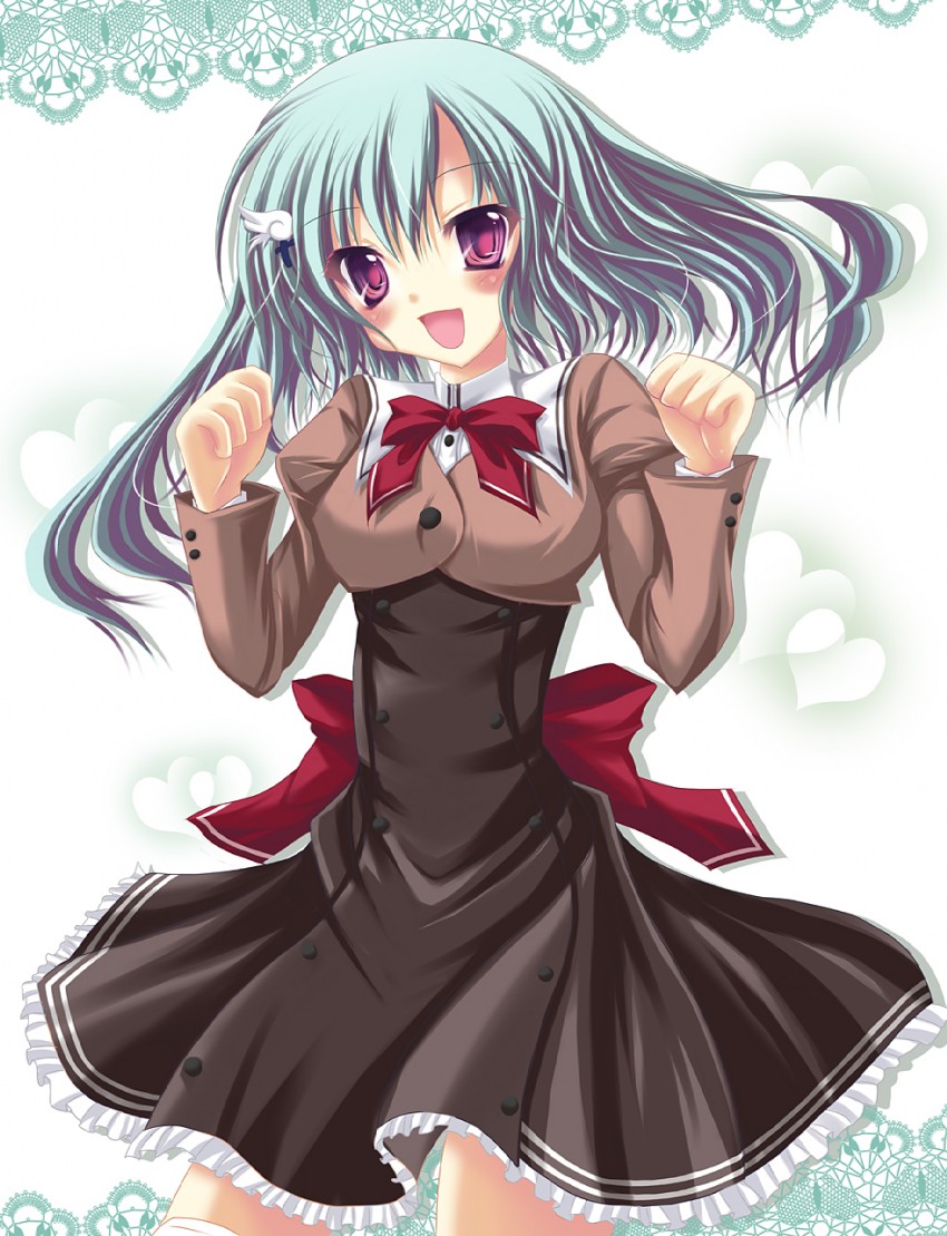 shiina mitsuki (akane-iro ni somaru saka) drawn by s_black