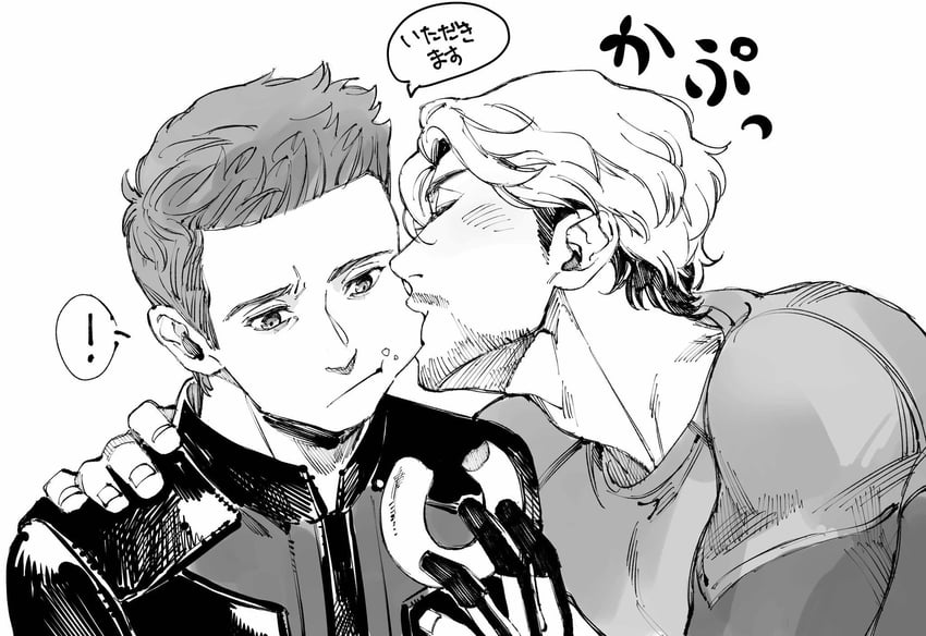 hawkeye, clint barton, quicksilver, and pietro maximoff (marvel and 3 more) drawn by roku0180