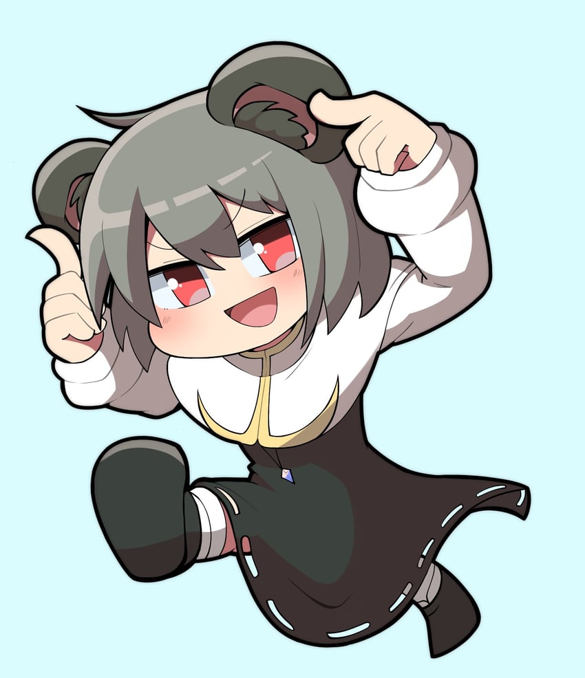 nazrin and nyon (touhou and 1 more) drawn by madore