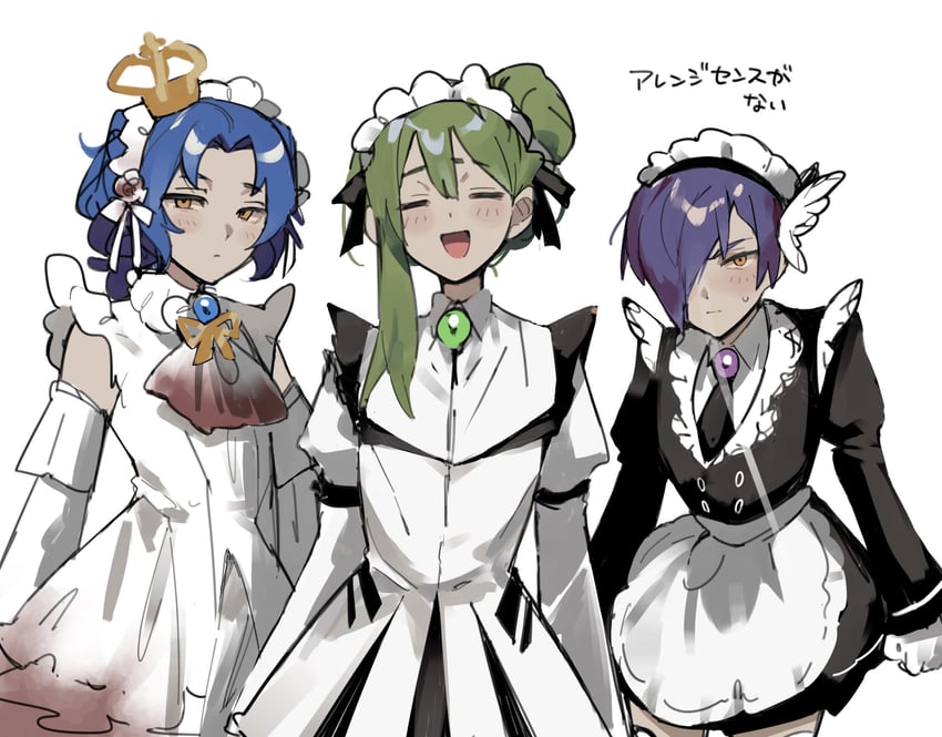 netzach, yesod, and chesed (project moon and 1 more) drawn by mu46016419