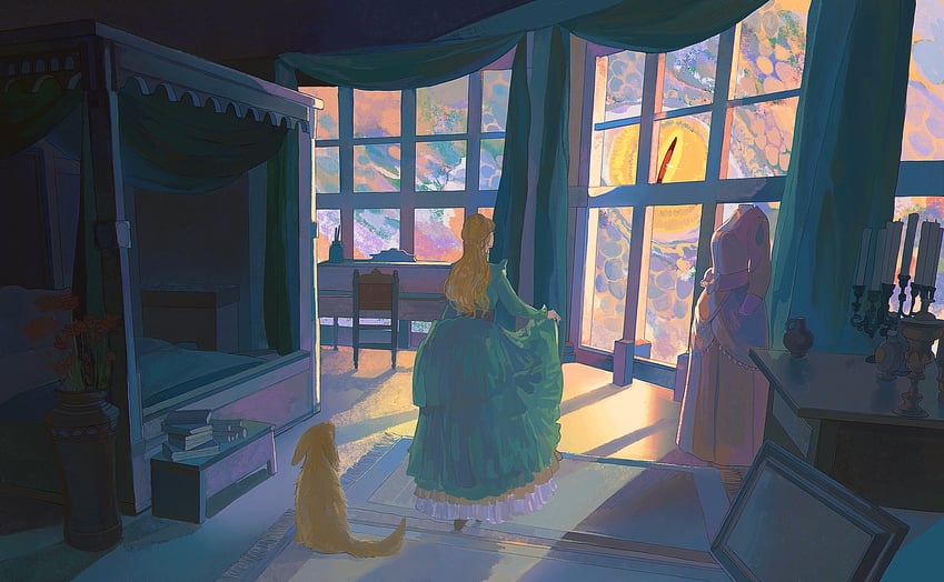 audrey hall and susie (lord of the mysteries) drawn by ye_(ran_chiiipye)