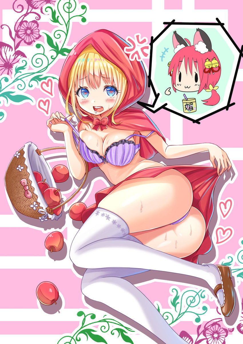 little red riding hood (original and 1 more) drawn by tenzeru