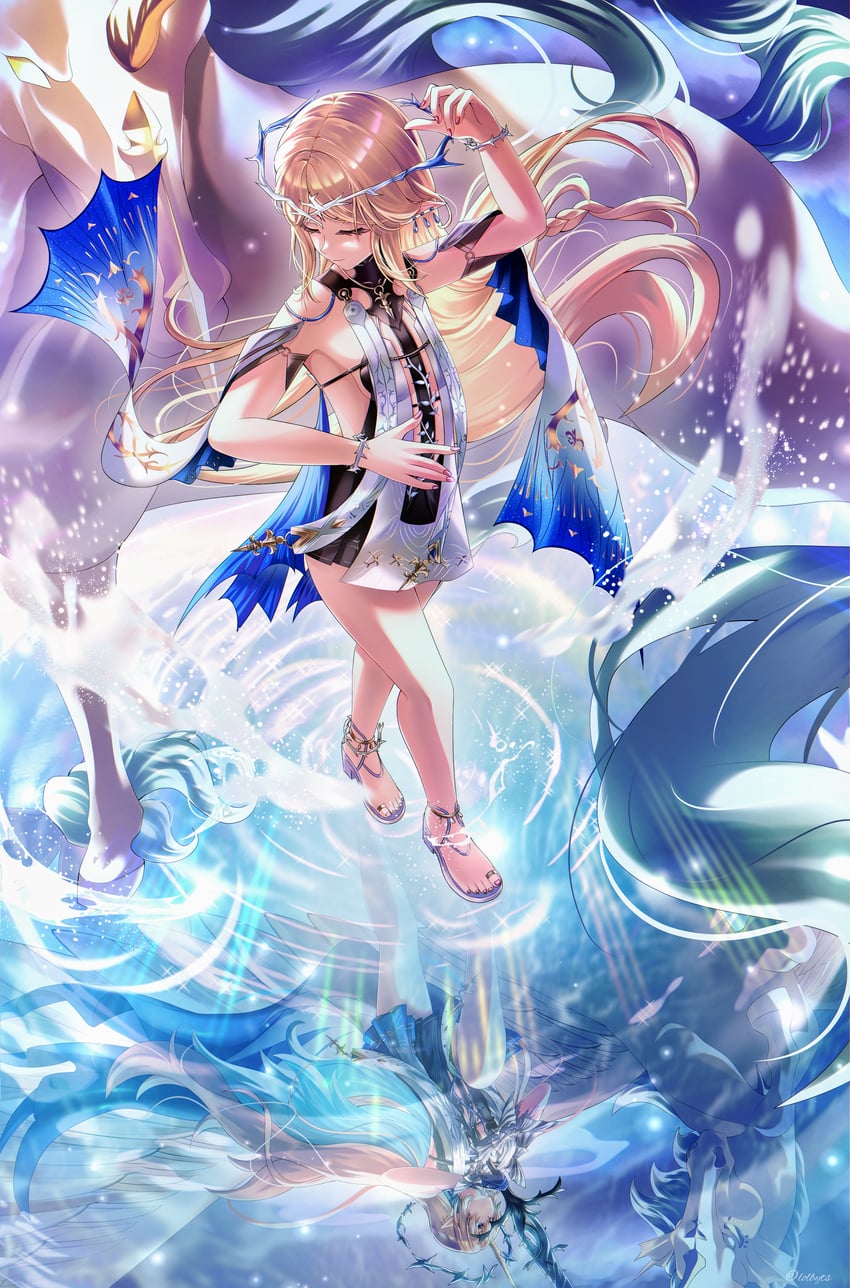 cartethyia, fleurdelys, and imperator (wuthering waves) drawn by lolbyts