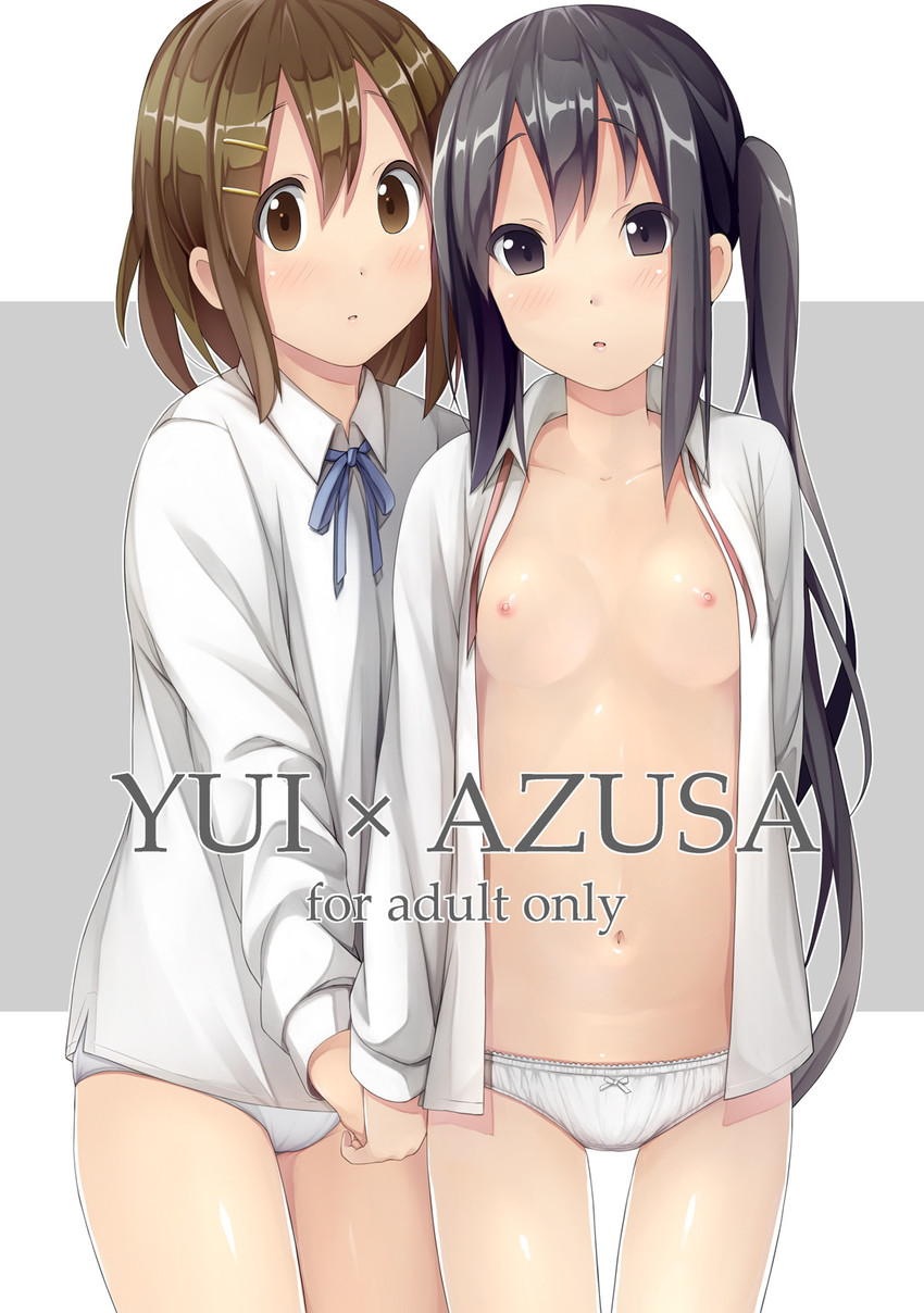 nakano azusa and hirasawa yui (k-on!) drawn by kotera_(koterabyte)