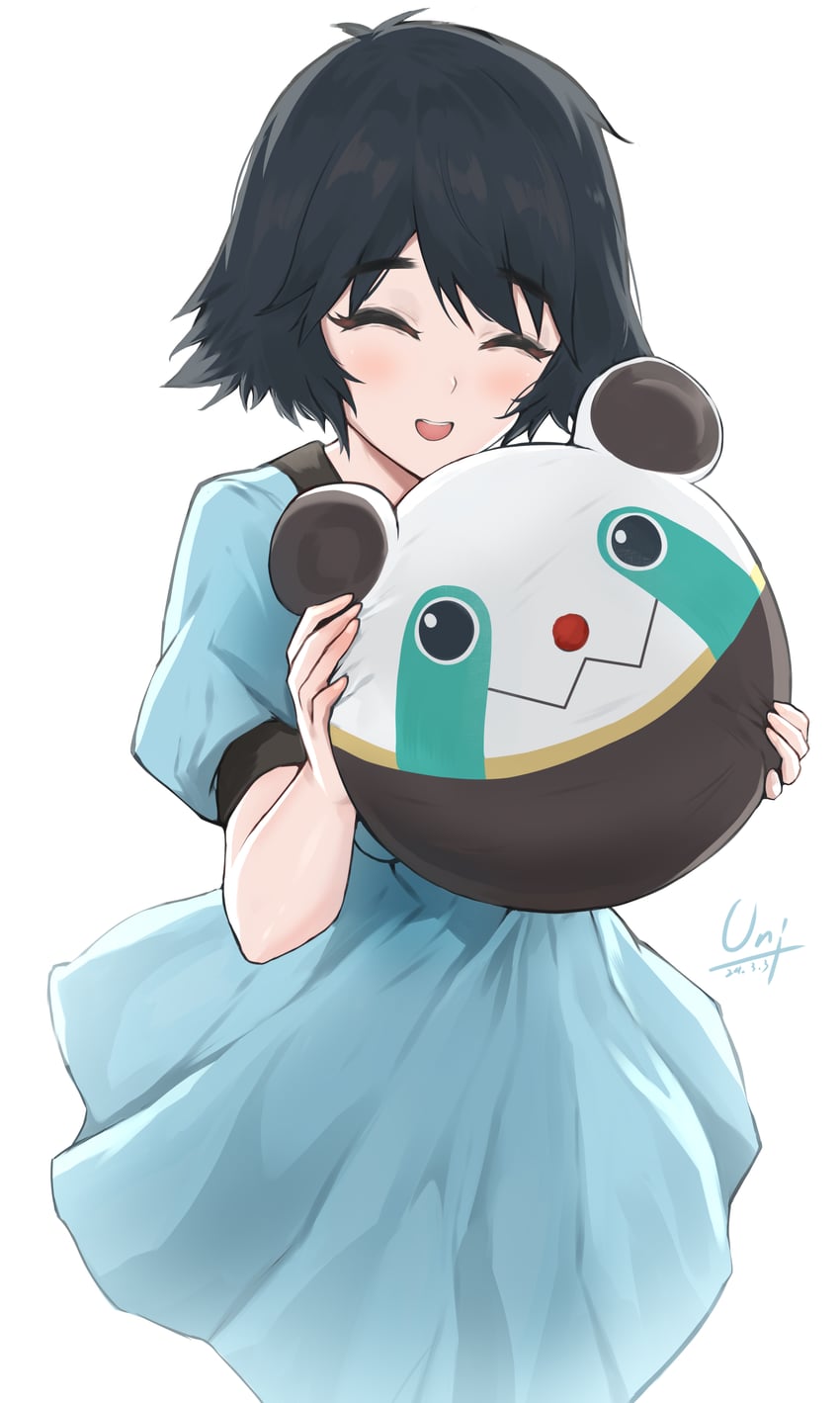 shiina mayuri and upa (steins;gate) drawn by unique_(pixiv12704744)