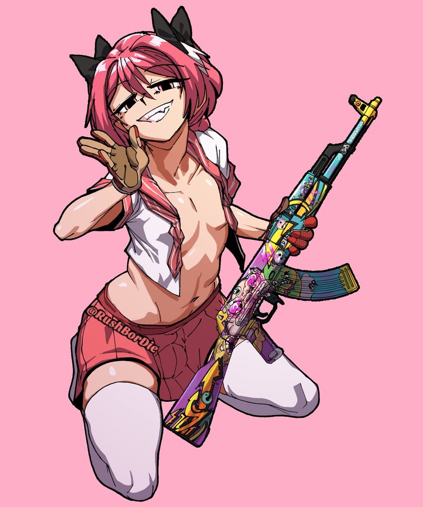 astolfo (fate and 2 more) drawn by hugo_(rushbordie)