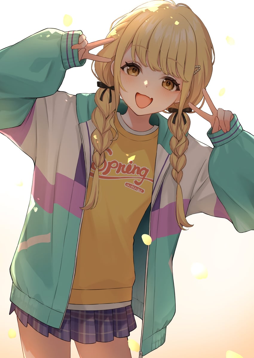 fujita kotone (idolmaster and 1 more) drawn by na-code_(gurich)