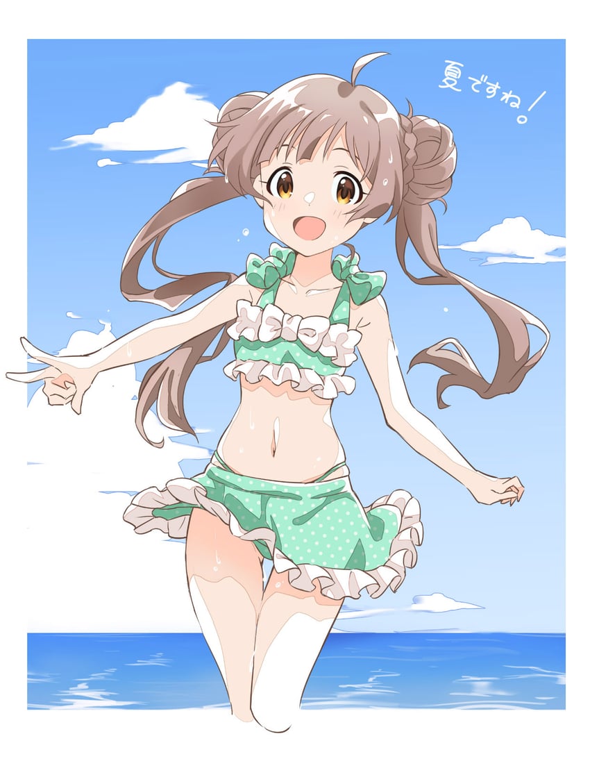 hakozaki serika (idolmaster and 1 more) drawn by goma_konbu