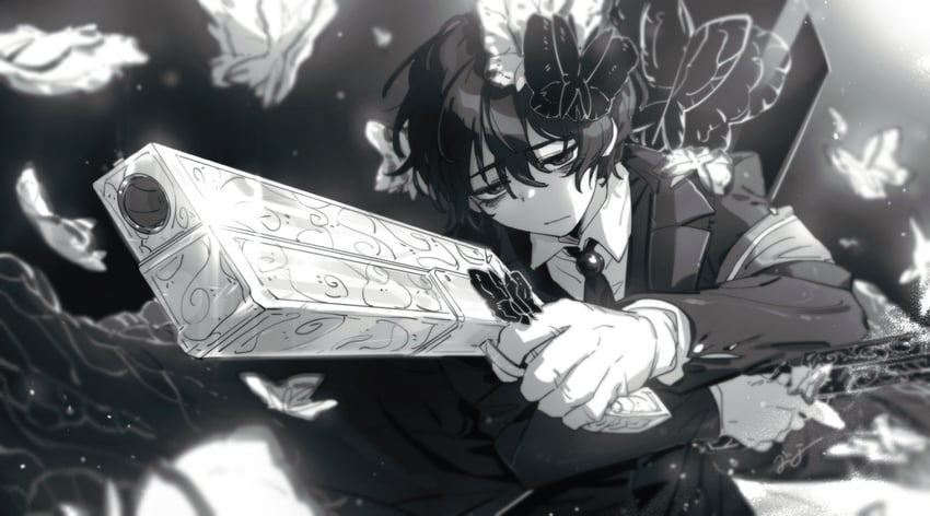 yi sang (project moon and 1 more) drawn by akantai