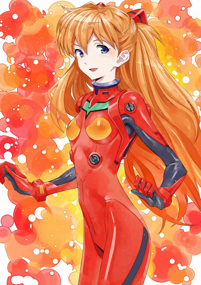 souryuu asuka langley (neon genesis evangelion) drawn by kanmiya_shinobu
