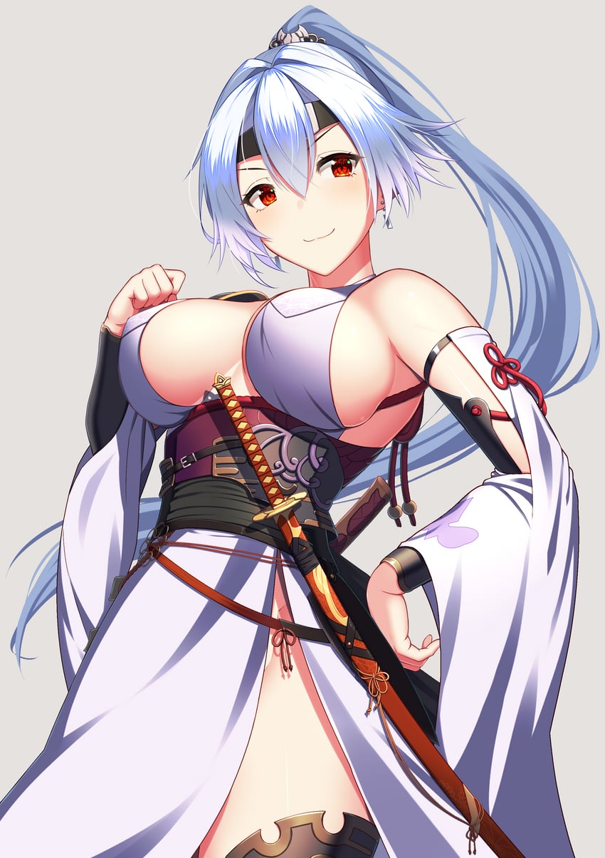 tomoe gozen (fate and 1 more) drawn by kuroshiro_(ms-2420)