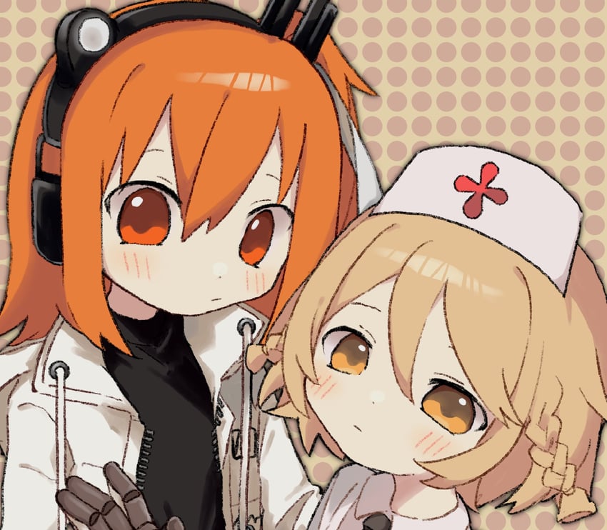 adachi rei and nurse robot type t (utau and 2 more) drawn by kokage_uyuri