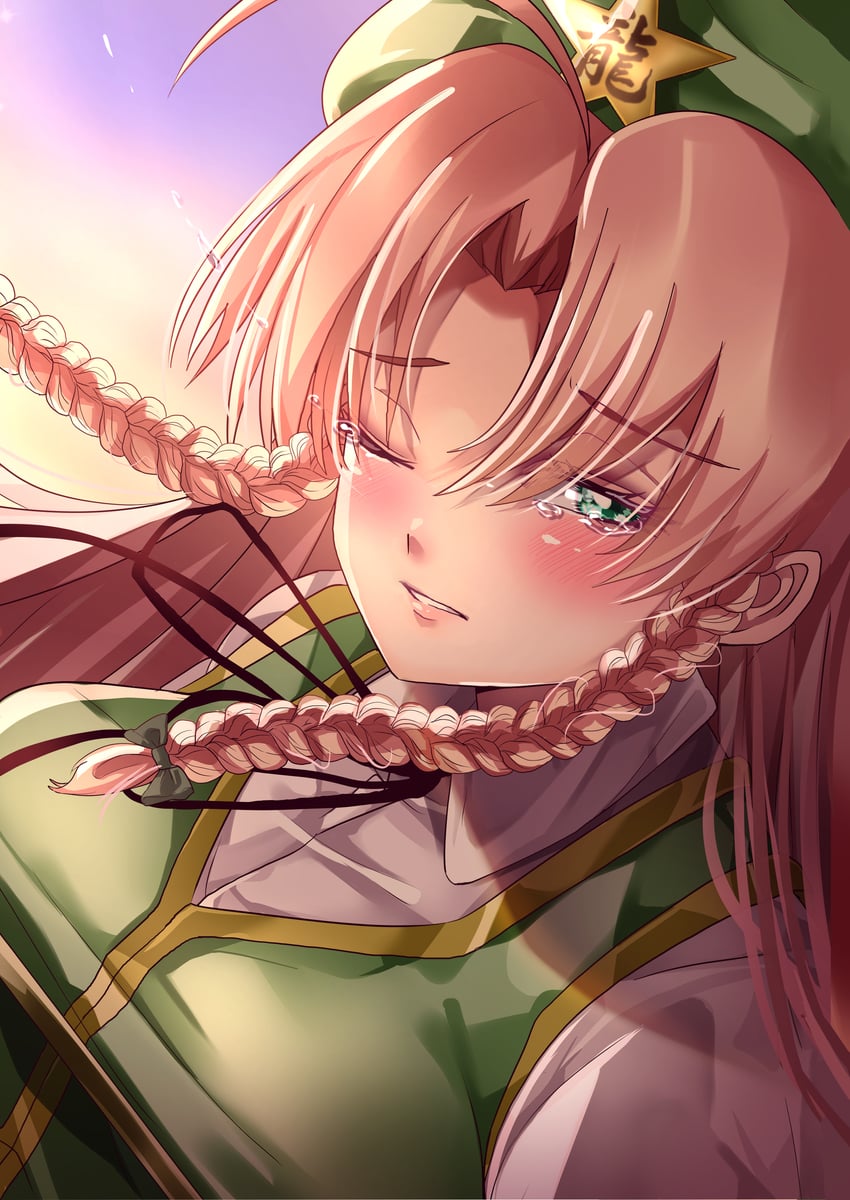 hong meiling (touhou) drawn by mahoro_(minase_mahoro)