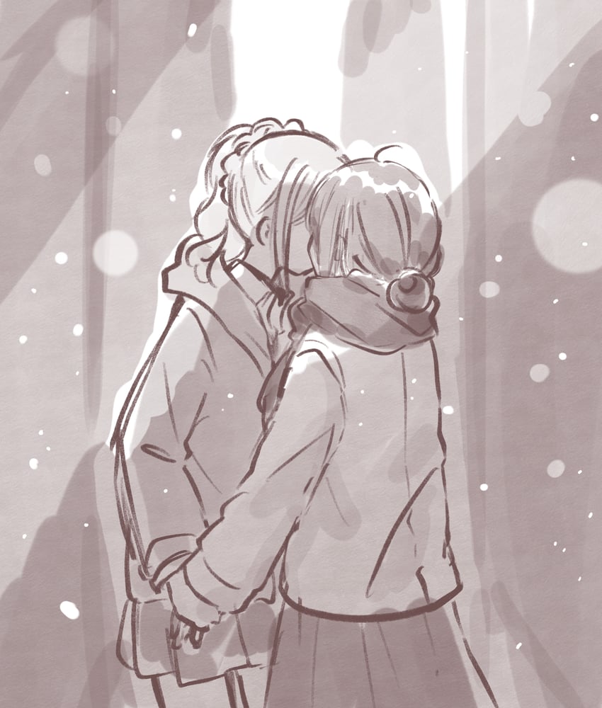 lapis lazuline and detec bell (mahou shoujo ikusei keikaku and 1 more) drawn by sakura_mochi_(kanade-8961-uriuri)