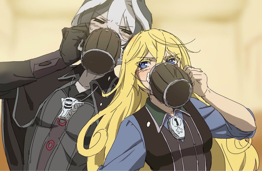 ozen and lyza (made in abyss) drawn by mi_(pic52pic)