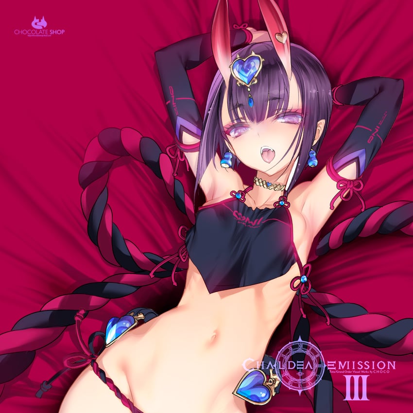 shuten douji (fate and 2 more) drawn by choco_(chocolate_shop)