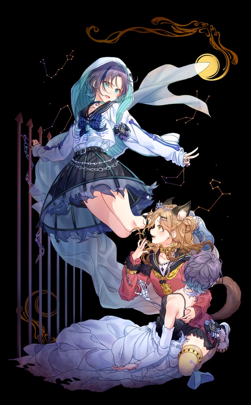 asakura toru and ichikawa hinana (idolmaster and 1 more) drawn by rain_(regen)