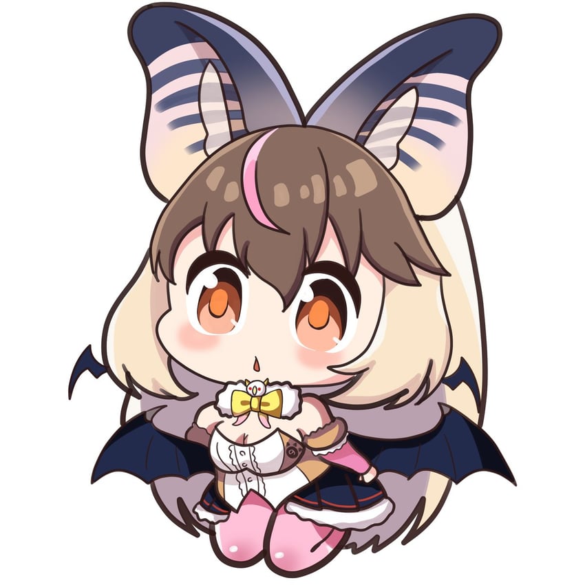 brown long-eared bat (kemono friends and 1 more) drawn by hebi_neco