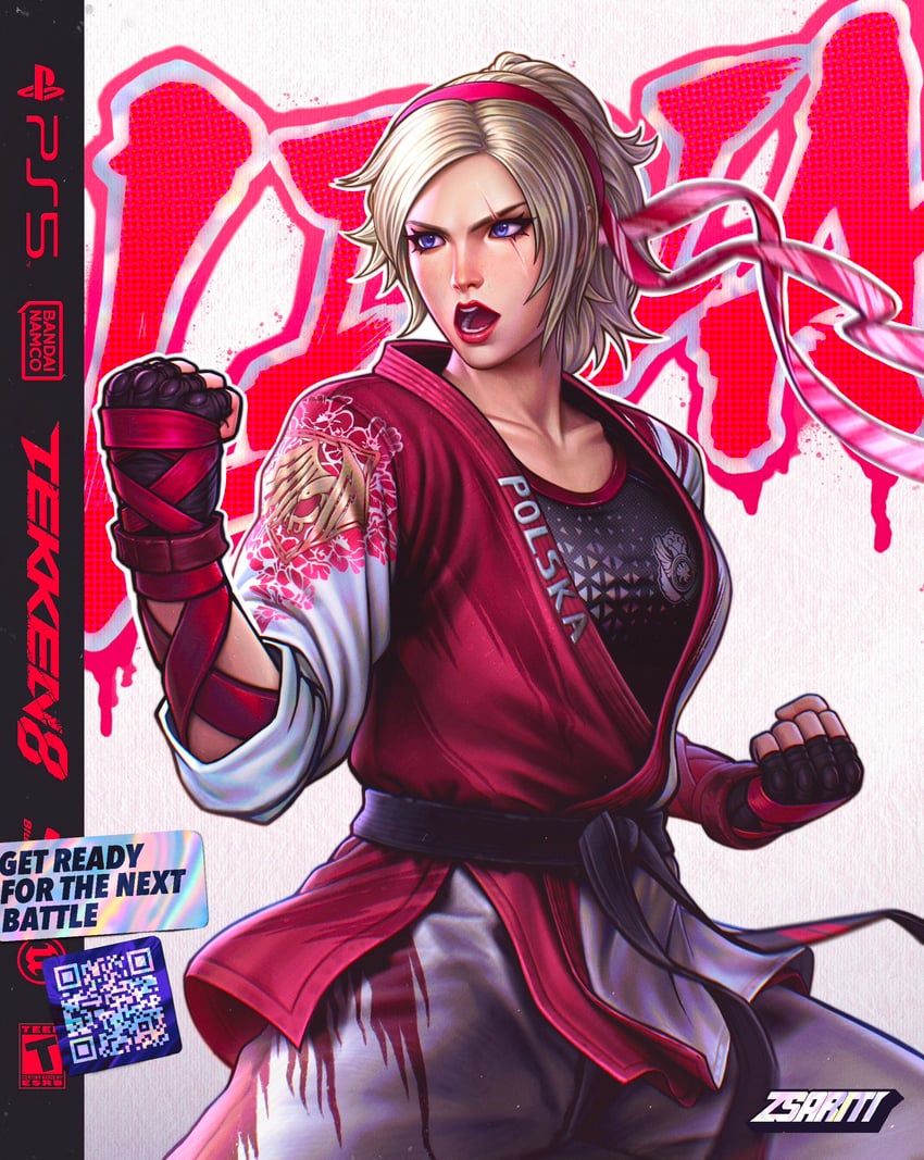 lidia sobieska (tekken and 1 more) drawn by zsariti
