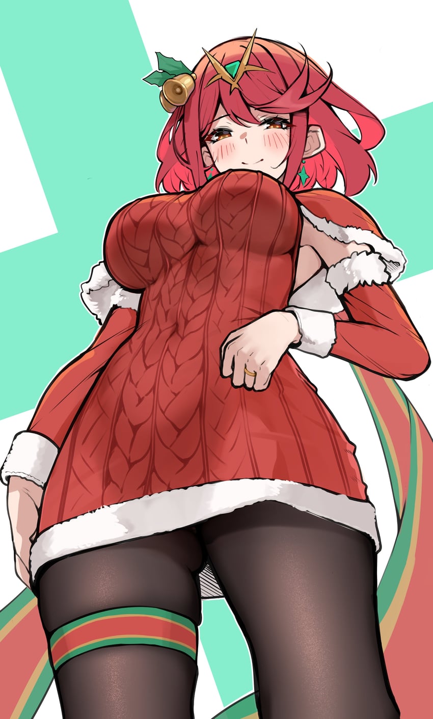pyra (xenoblade chronicles and 1 more) drawn by matrix16