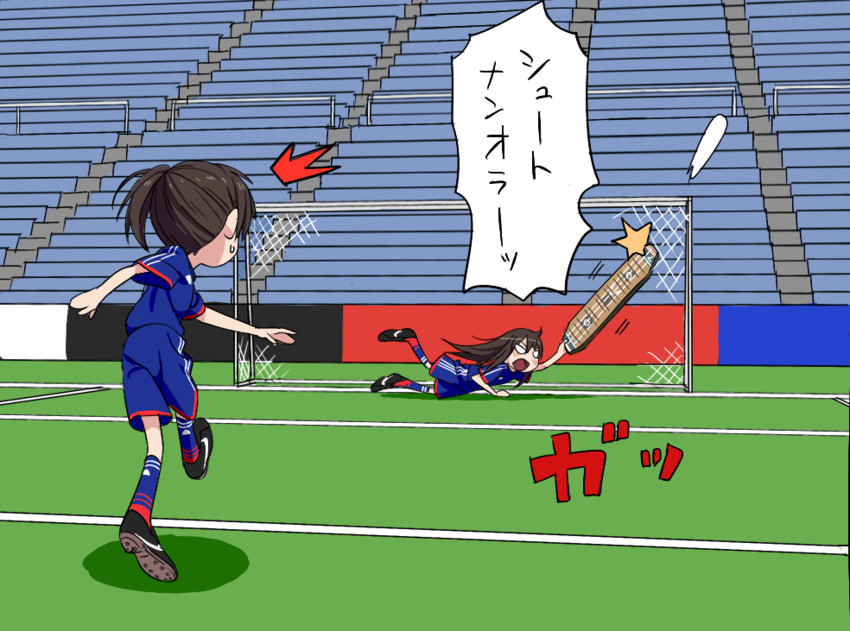 kaga and akagi (kantai collection and 2 more) drawn by kinosuke_(sositeimanoga)