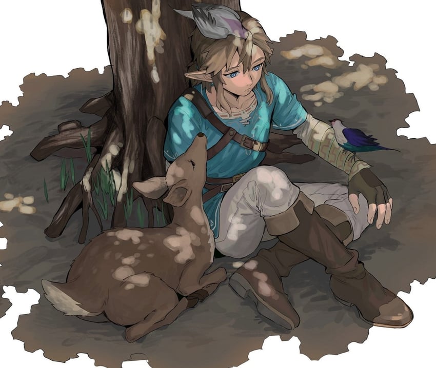 link (the legend of zelda and 1 more) drawn by gyou_chin