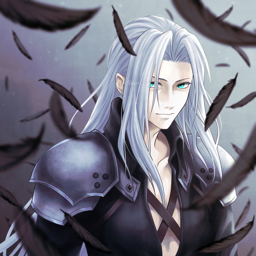 sephiroth (final fantasy and 1 more) drawn by roco_pic